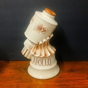 Apollo NASA Whiskey Decanter Thomas Sims Art Pottery Bottle Space Ship Lunar